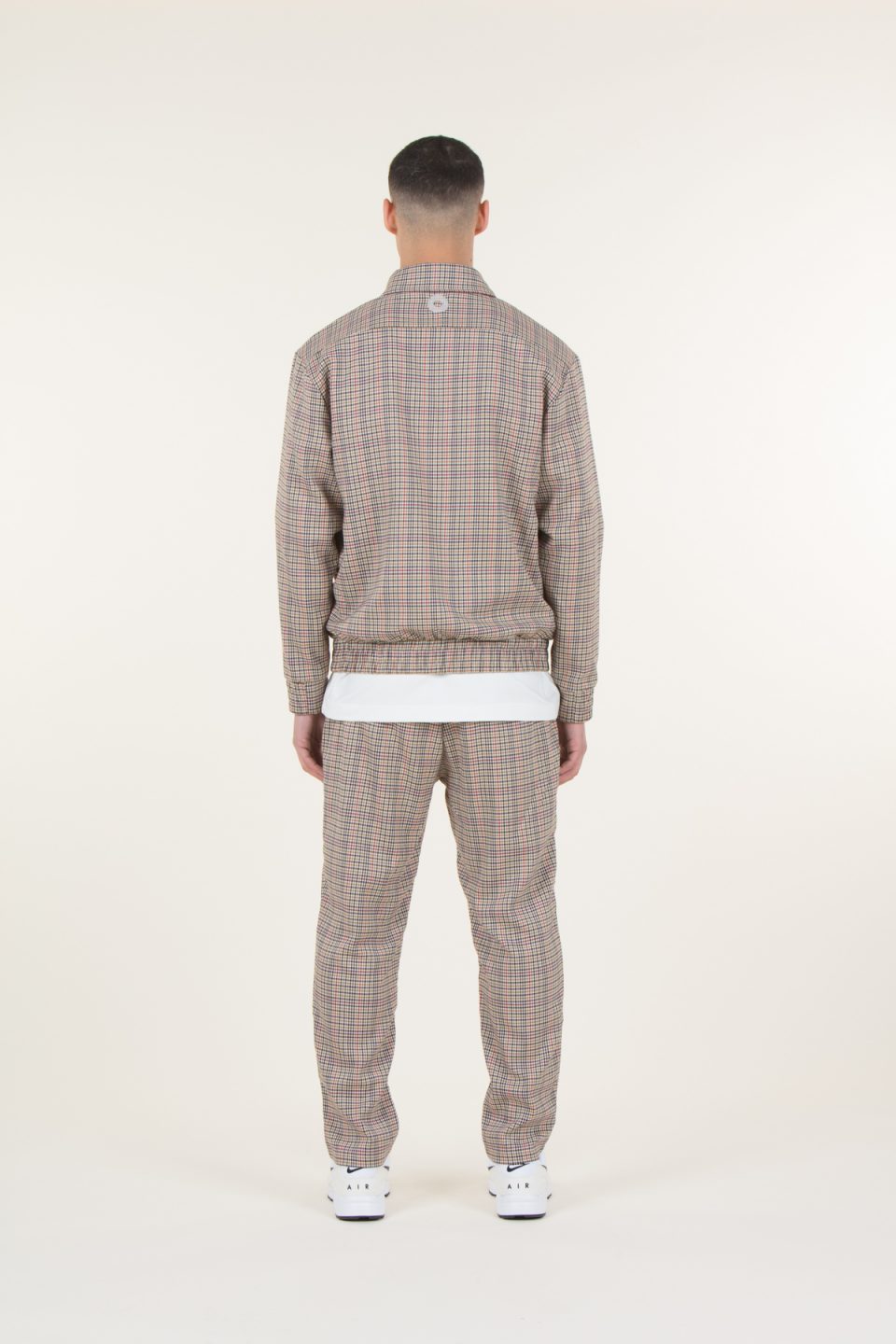 Houndstooth Woven Jacket